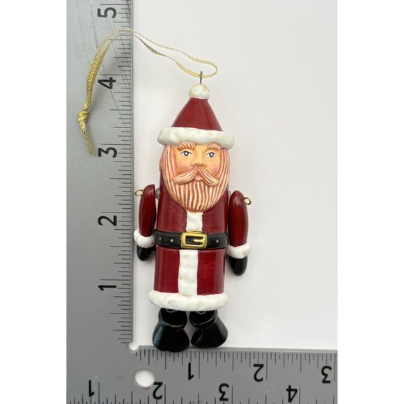 Hallmark Keepsake Christmas Ornament Santa Time Capsule with Scroll Inside 2001 - Picture 6 of 12
